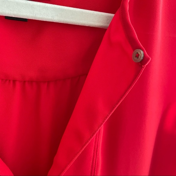 J Crew Red Blouse - Picture 8 of 8